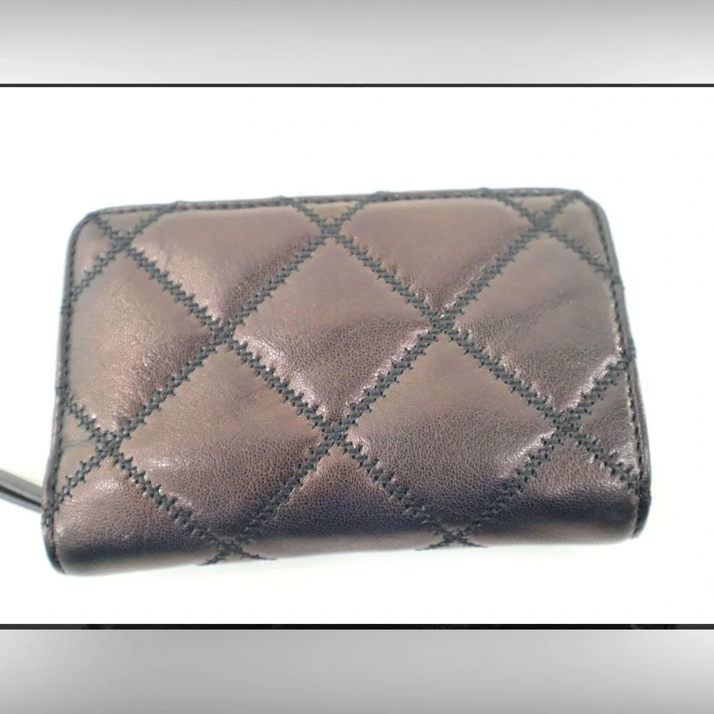 Tory Burch Willa Designer Soft Quilted Leather Medium Wallet Luxury - Picture 3 of 7